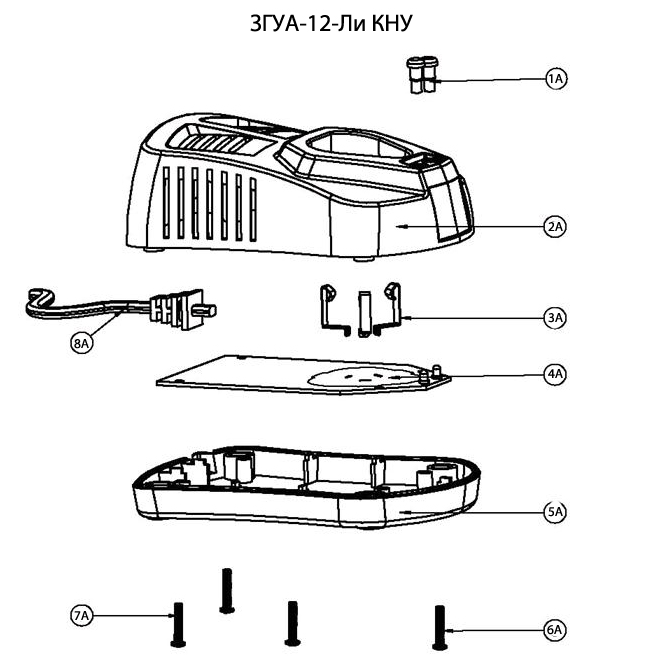 Ударный гайковерт аккумуляторный ЗГУА-12-Ли КНУ