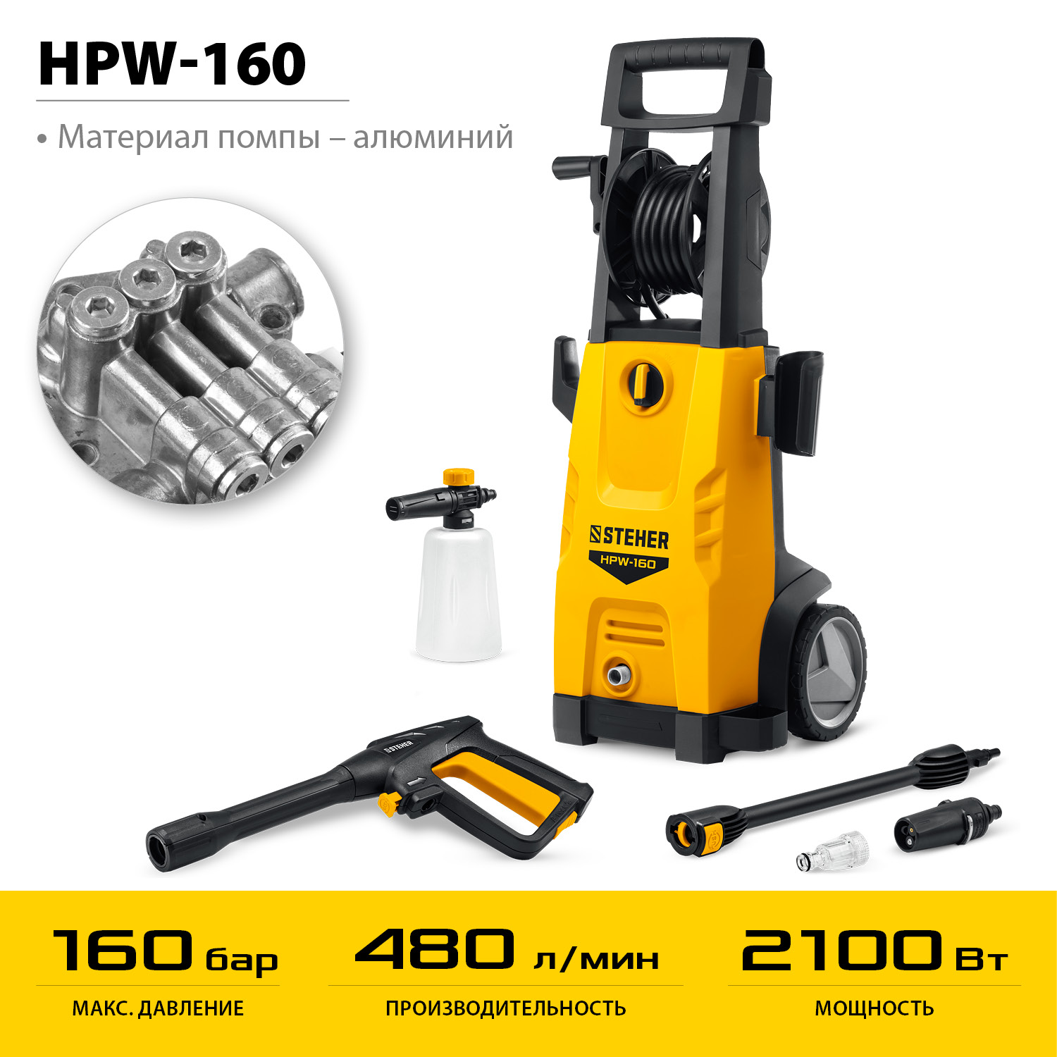 Мойка высокого давления HPW-160