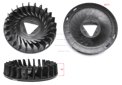 Крыльчатка D.215 мм