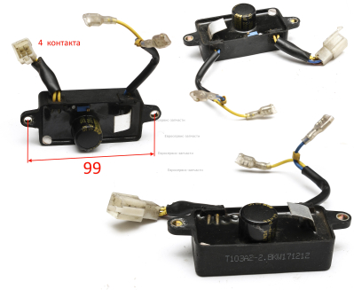 АВР 2.8 кВт. 1110001. Прямоуг. СГБ2500-3500.БЭС2500-3000Е.Р.РМ (СМ 0104.025800)