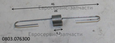 Пружина регулятора оборотов