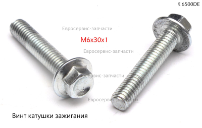 Винт M6х30 мм