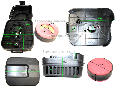 Фильтр воздушный 372903 К6500DE