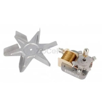 Двигатель вентилятора конвекции с крыльчаткой для духовки Whirlpool 481236118399